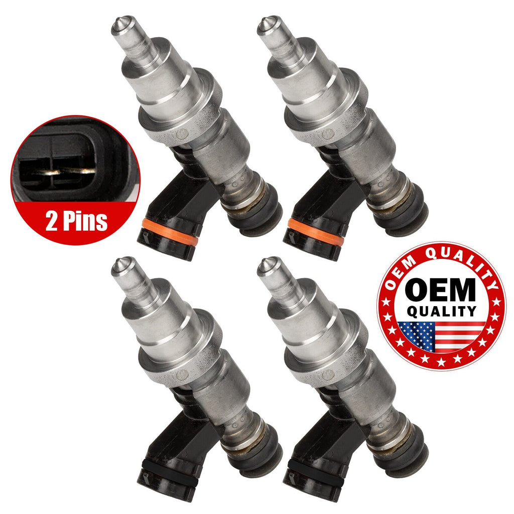 4Pcs 23209-28030 Fuel Injector Nozzle For Toyota Avensis RAV4 Engine 1AZ-FSE D4