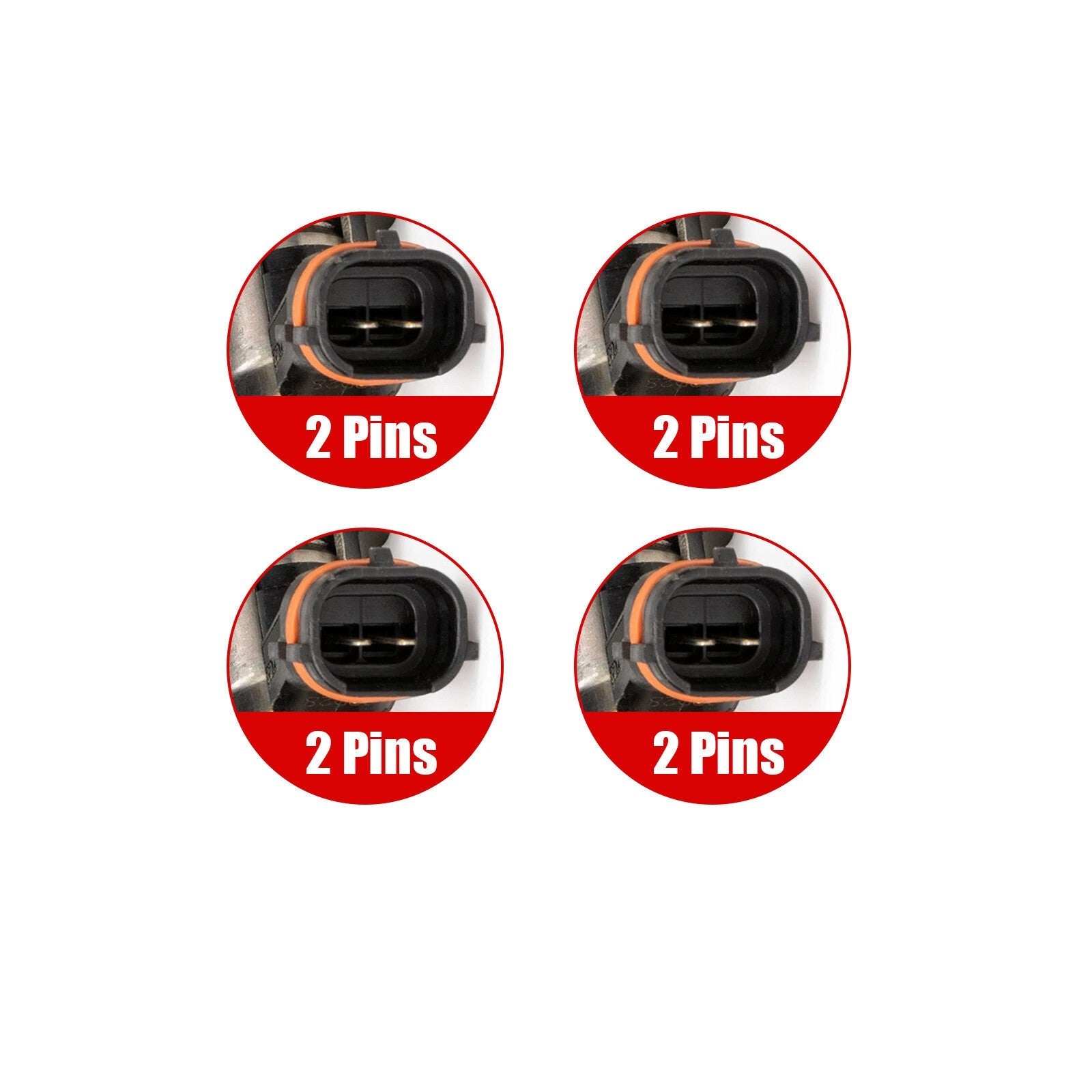 4Pcs 23209-28030 Fuel Injector Nozzle For Toyota Avensis RAV4 Engine 1AZ-FSE D4