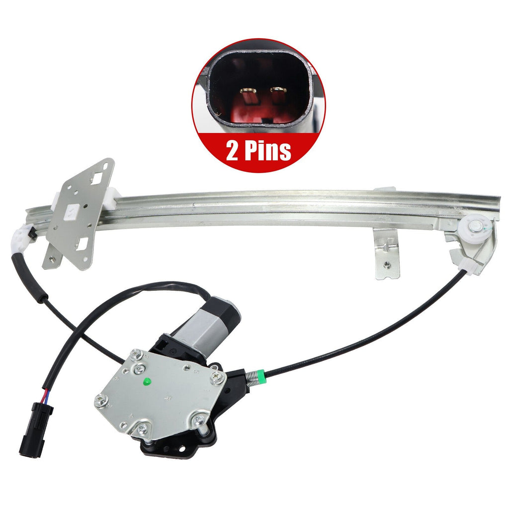 741599 For Dodge Dakota Durango New Rear Right w/ Motor Power Window Regulator