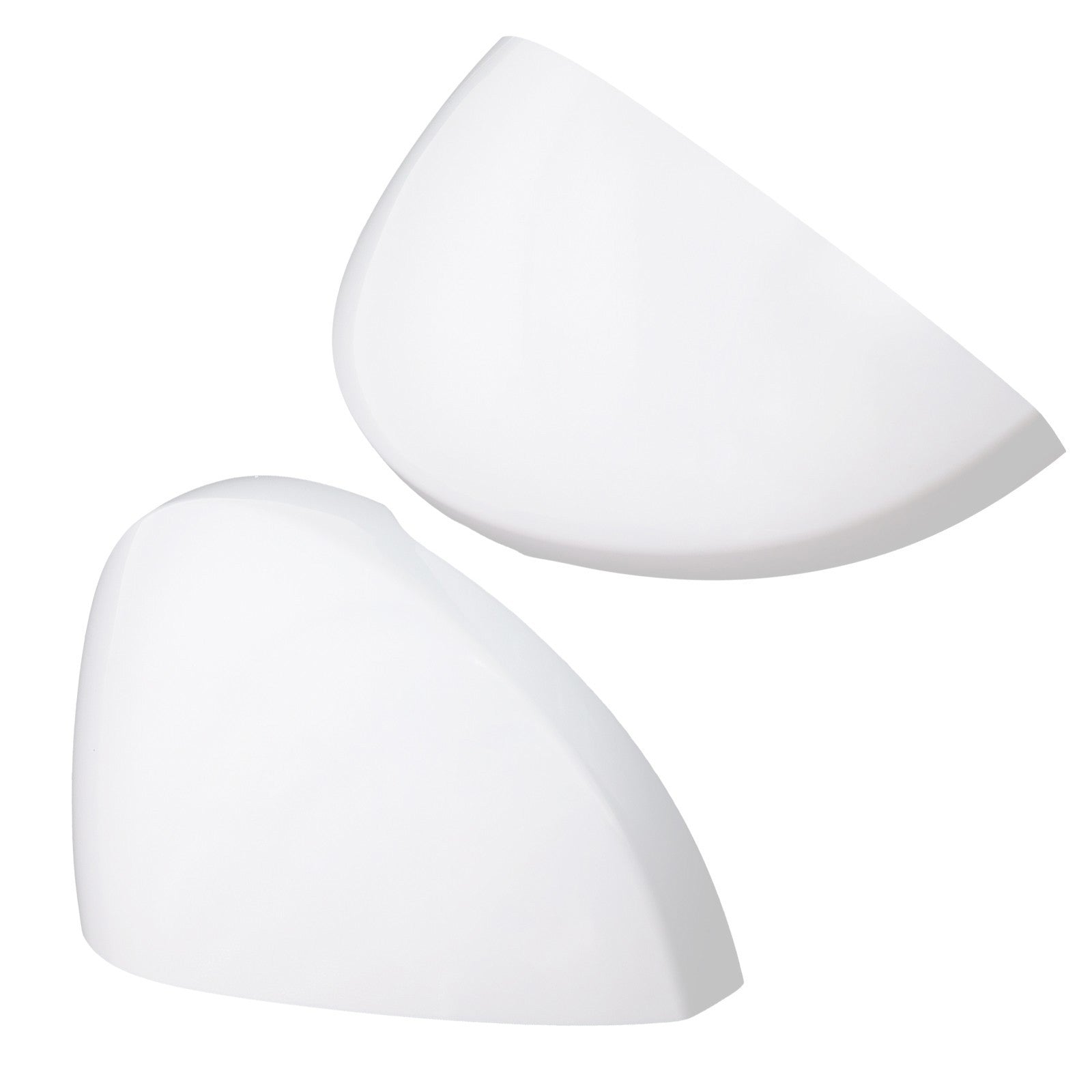 Driver & Passenger Side  2 x White Mirror Cap Set  For HONDA CIVIC 2022-2023