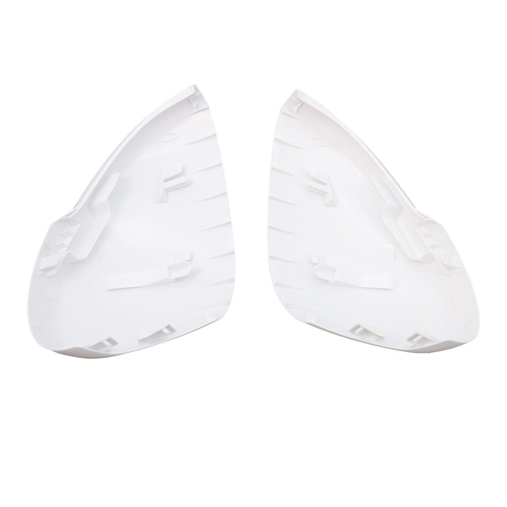 Driver & Passenger Side  2 x White Mirror Cap Set  For HONDA CIVIC 2022-2023