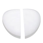 Driver & Passenger Side  2 x White Mirror Cap Set  For HONDA CIVIC 2022-2023