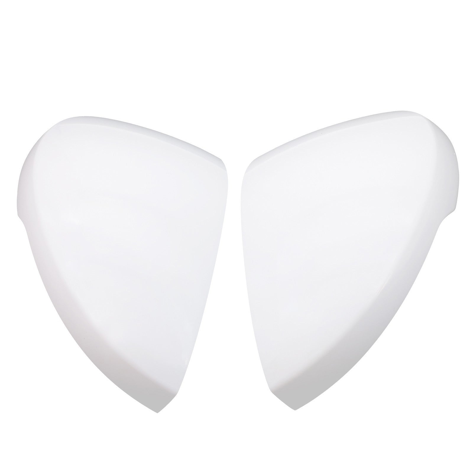 Driver & Passenger Side  2 x White Mirror Cap Set  For HONDA CIVIC 2022-2023