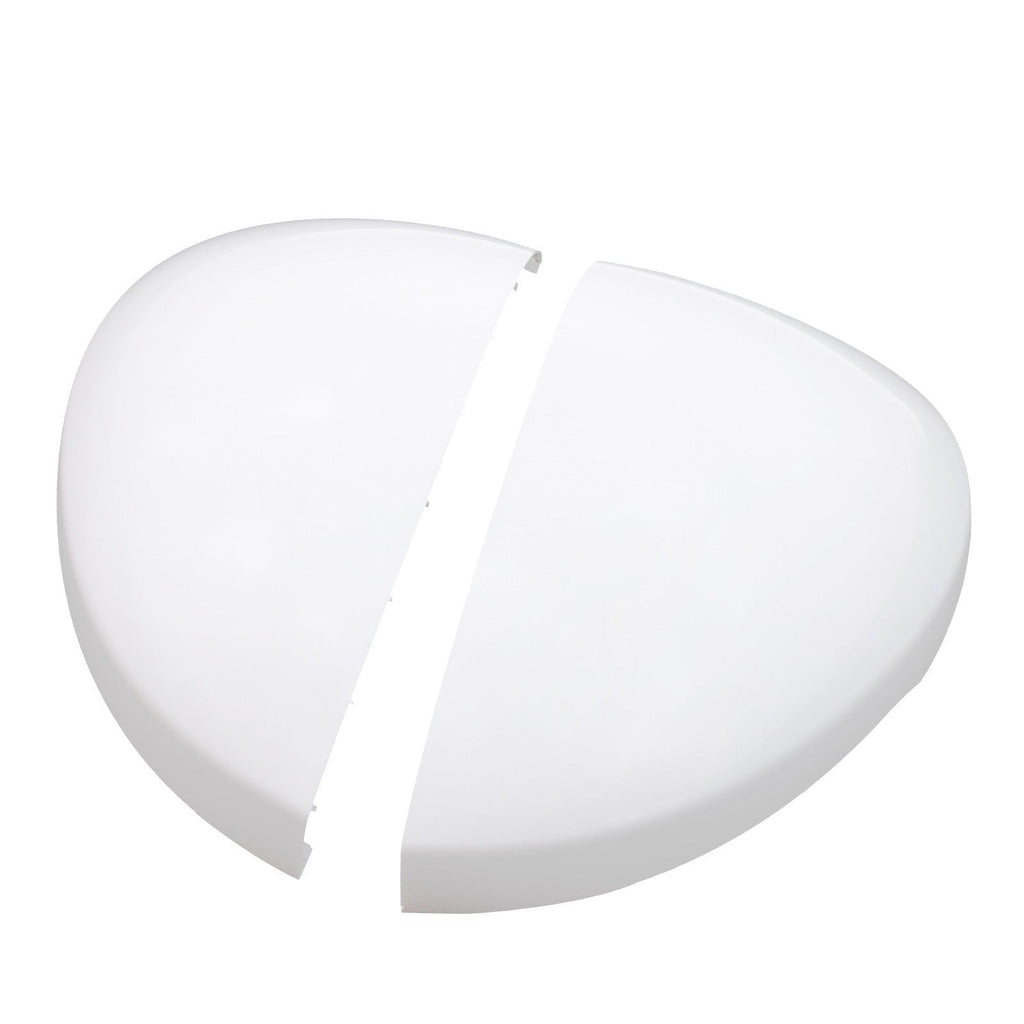 Driver & Passenger Side  2 x White Mirror Cap Set  For HONDA CIVIC 2022-2023