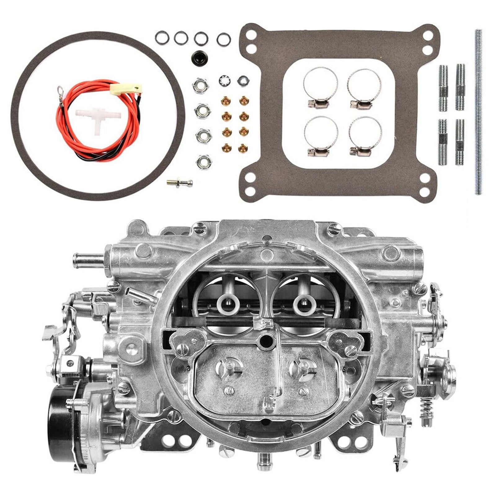 1406-600 4 Barrel Carburetor W/ Electric Choke For Chevy Chevelle 350 Ford GT