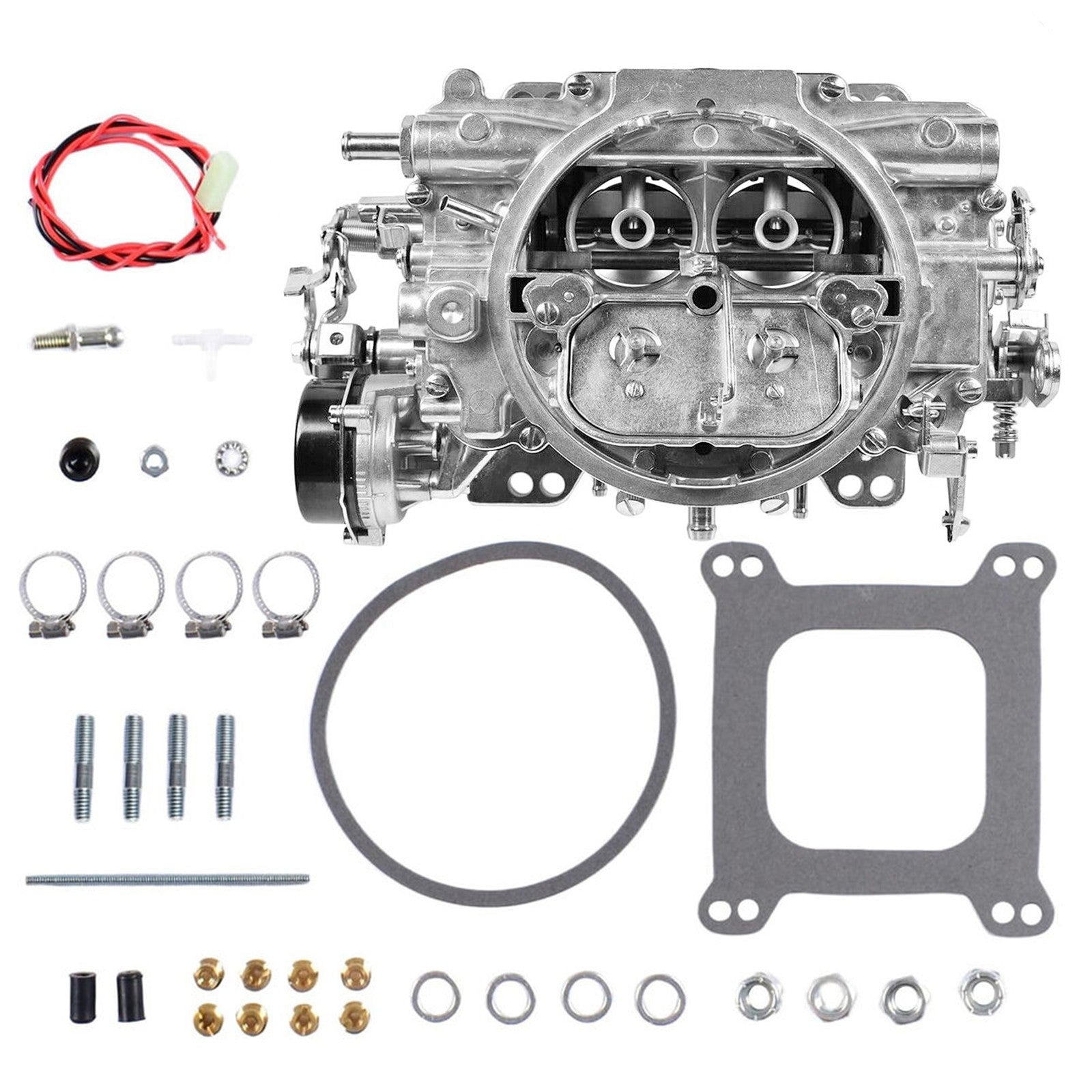 1406-600 4 Barrel Carburetor W/ Electric Choke For Chevy Chevelle 350 Ford GT
