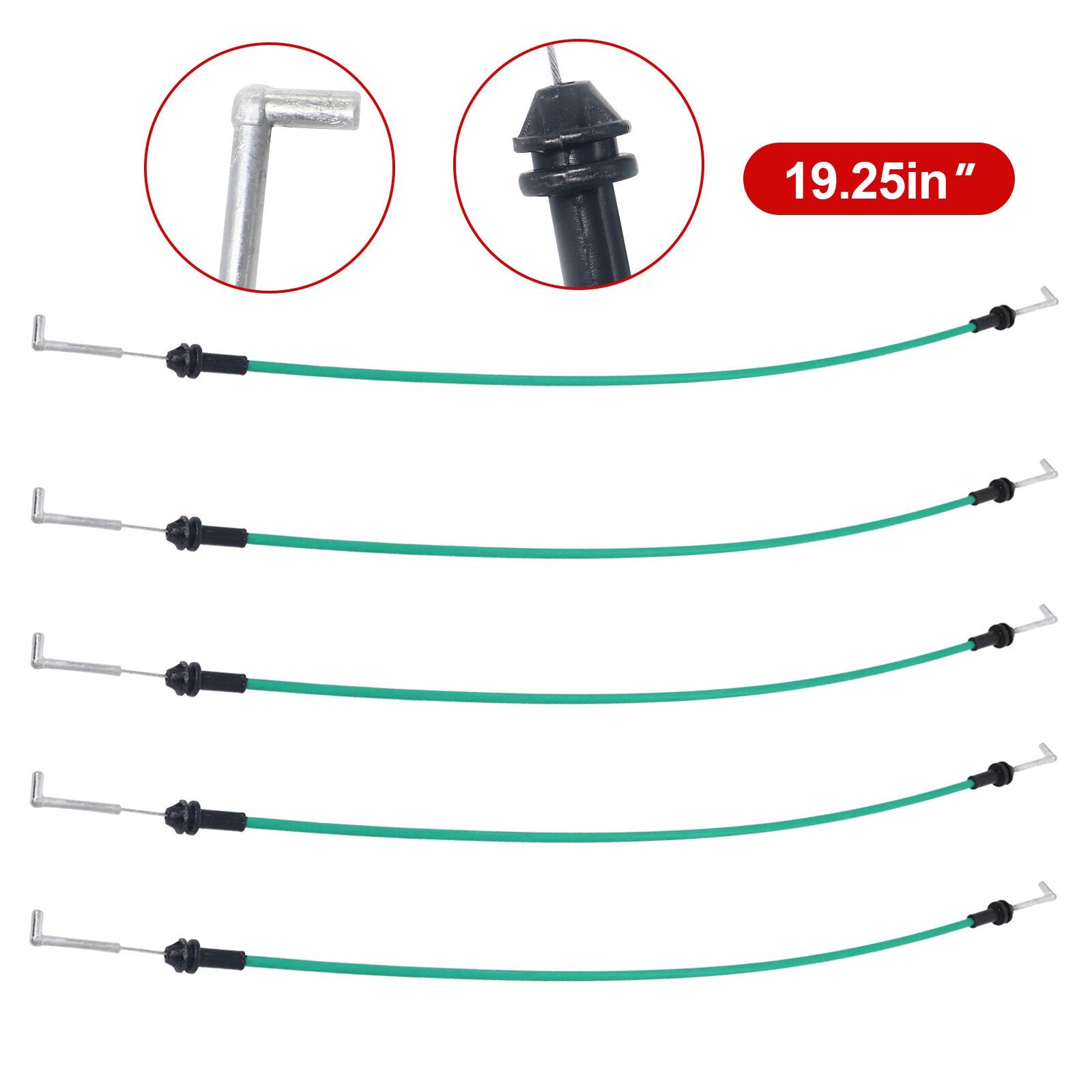5X Door Handle Cable Inner Front DRIVER for 2004-09 Kia Spectra 813712F000