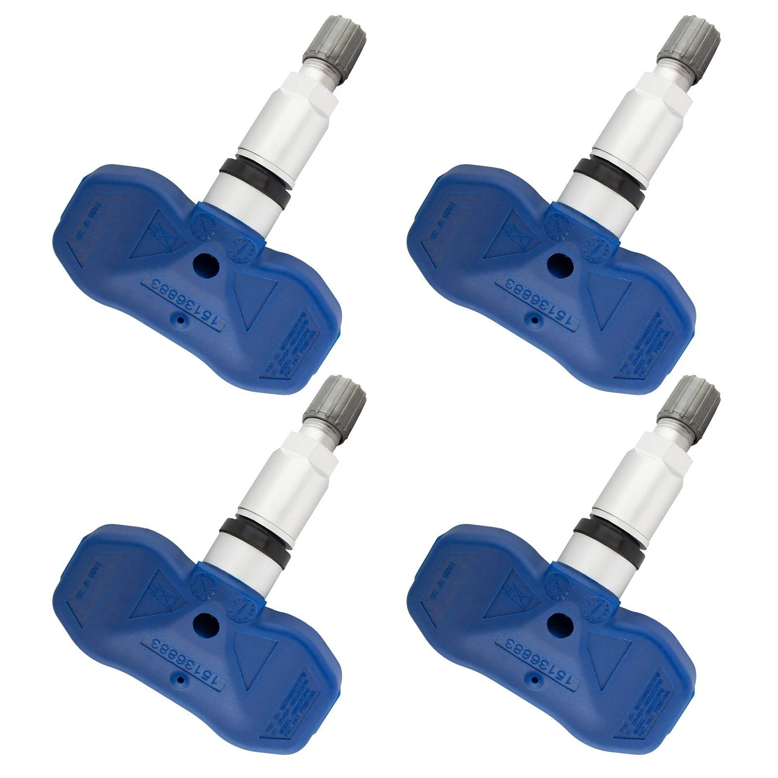 4X 15136883 TPMS Tire Pressure Sensor Fit For GM 2004 Chevrolet Silverado Tahoe