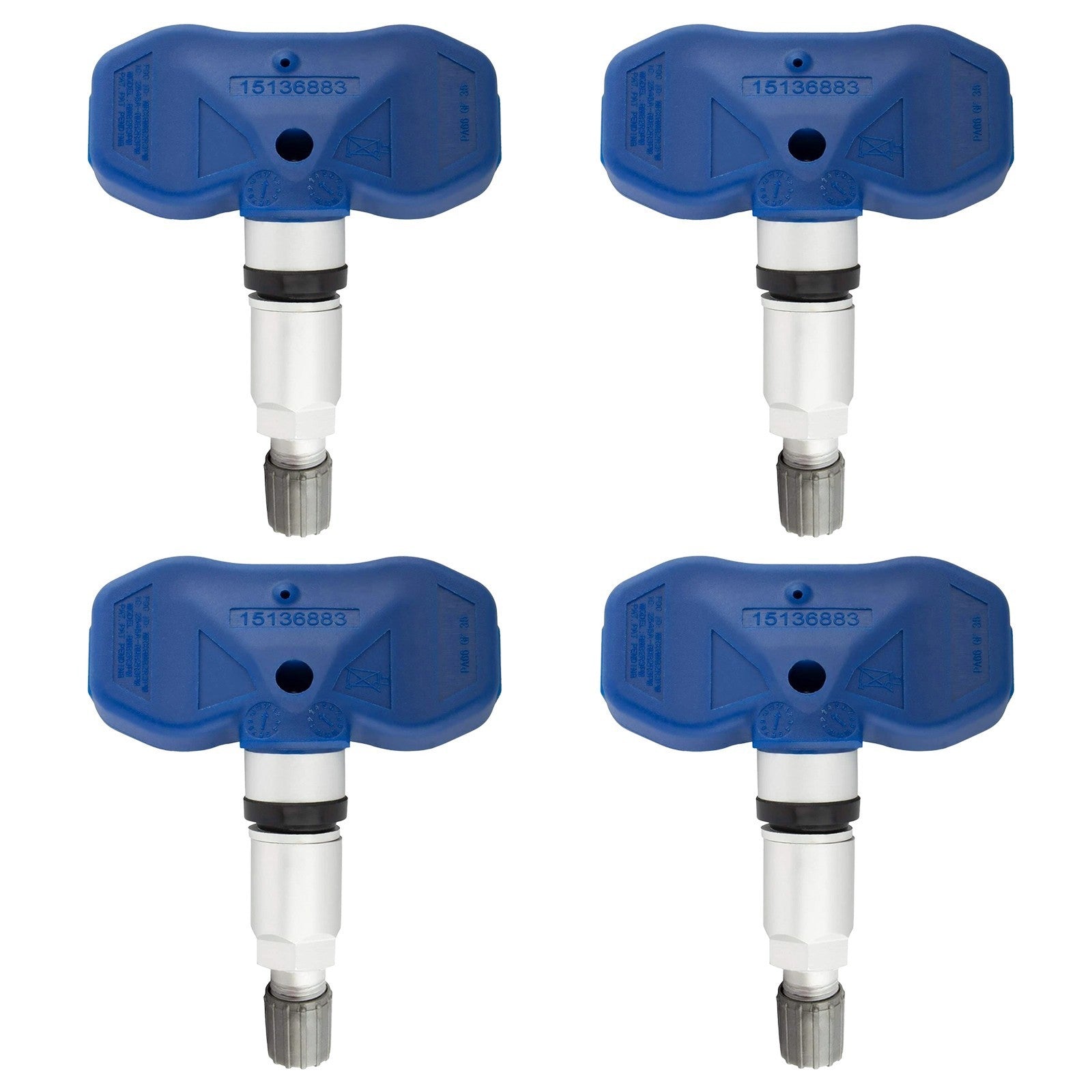 4X 15136883 TPMS Tire Pressure Sensor Fit For GM 2004 Chevrolet Silverado Tahoe