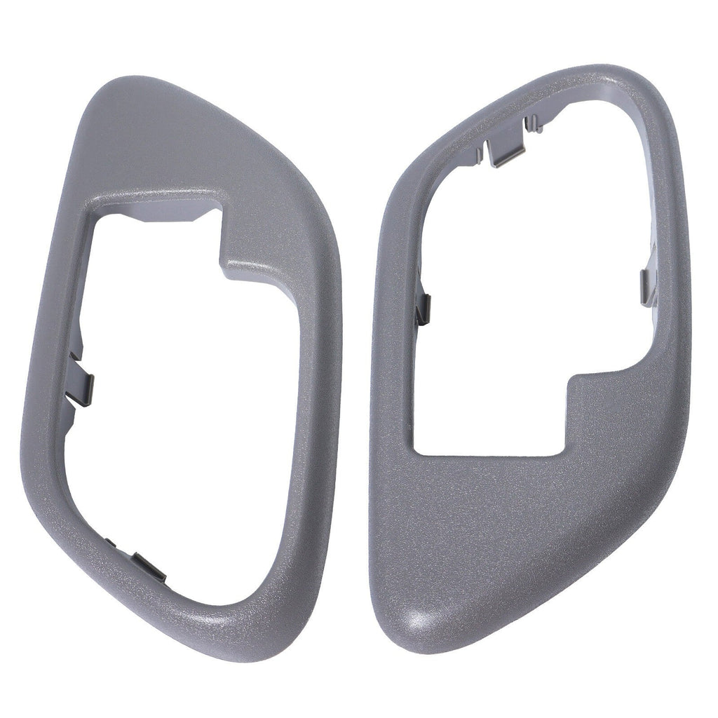 Interior Door Handle Trim Gray Pair Set For Chevy GMC Yukon C3500 C2500 Truck