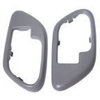 Interior Door Handle Trim Gray Pair Set For Chevy GMC Yukon C3500 C2500 Truck