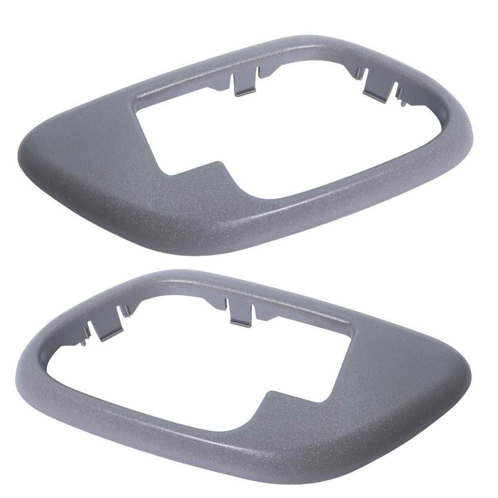 Interior Door Handle Trim Gray Pair Set For Chevy GMC Yukon C3500 C2500 Truck