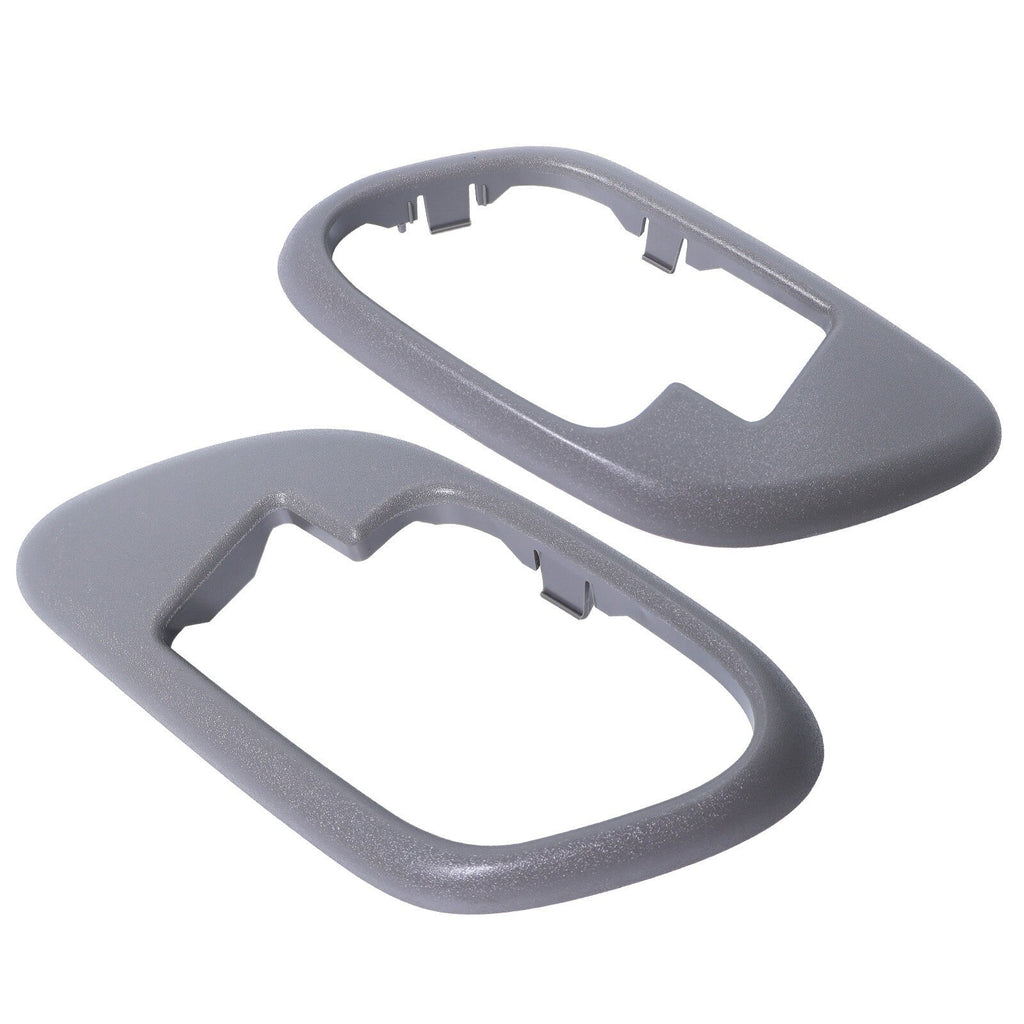 Interior Door Handle Trim Gray Pair Set For Chevy GMC Yukon C3500 C2500 Truck
