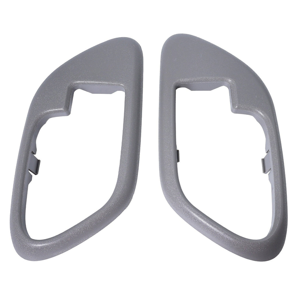 Interior Door Handle Trim Gray Pair Set For Chevy GMC Yukon C3500 C2500 Truck
