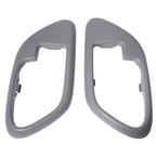 Interior Door Handle Trim Gray Pair Set For Chevy GMC Yukon C3500 C2500 Truck