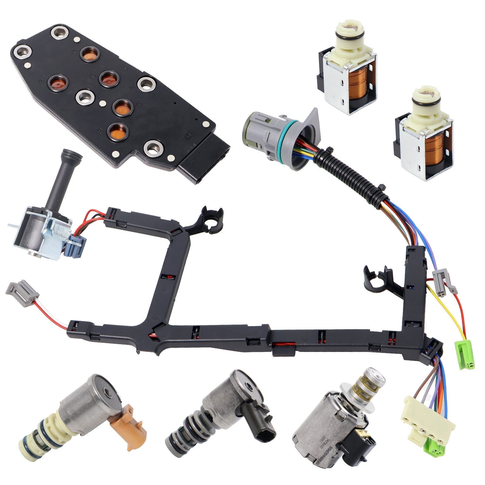 4L60E For Chevr GM EPC Shift TCC 3-2 PWM 93-02 Transmission Master Solenoid Kit