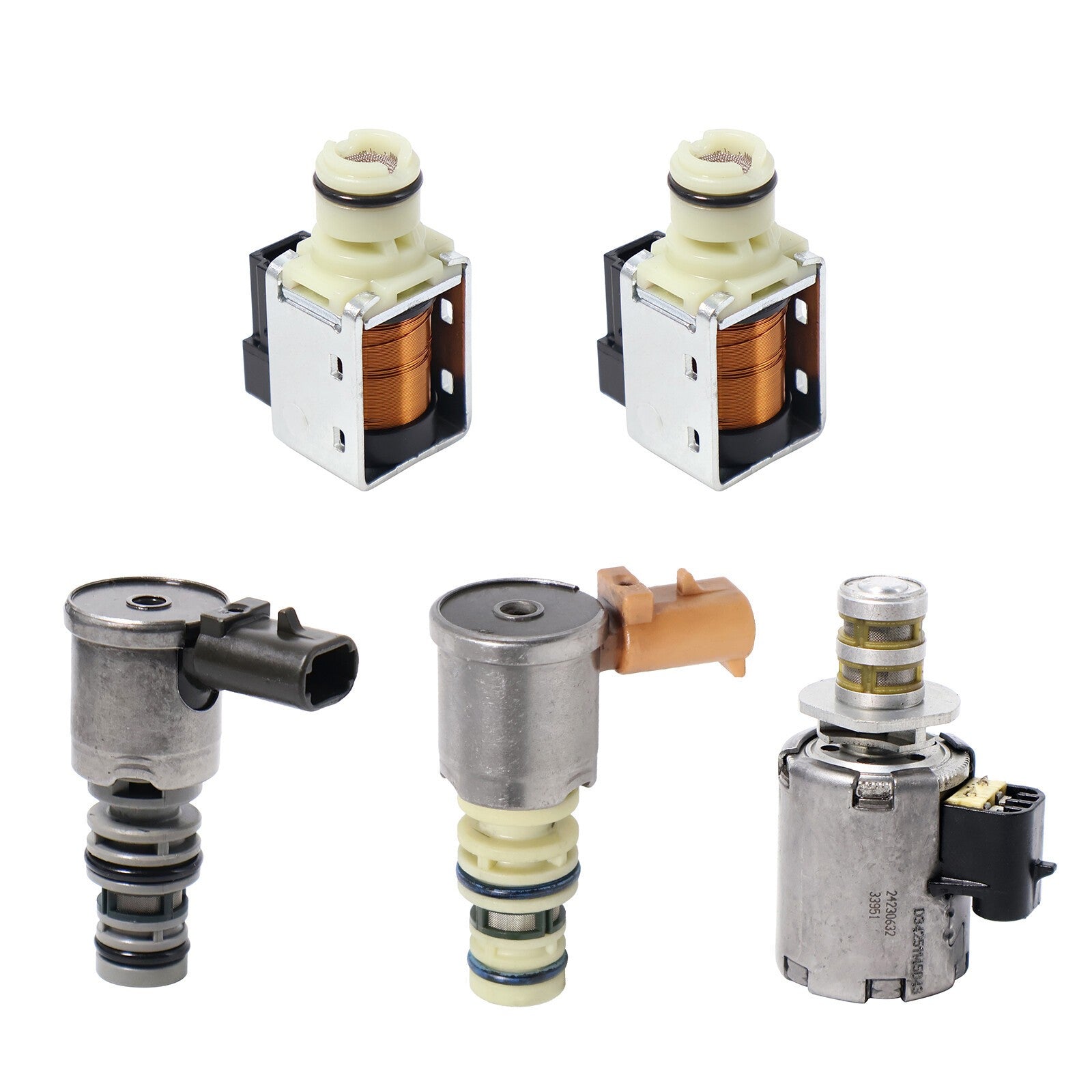 4L60E For Chevr GM EPC Shift TCC 3-2 PWM 93-02 Transmission Master Solenoid Kit