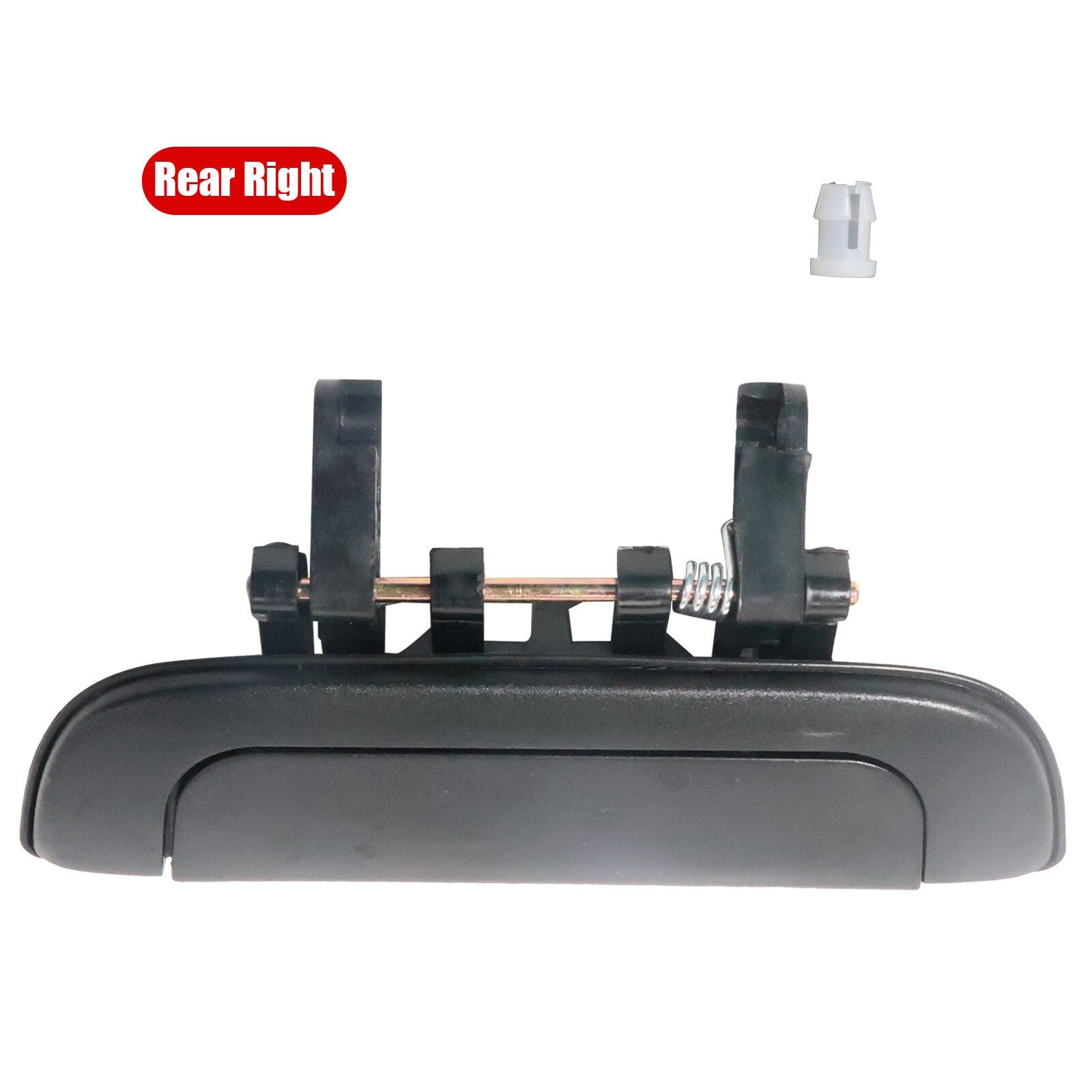 Exterior Door Handle Textured Black Rear Passenger Side For 95-02 Suzuki Esteem