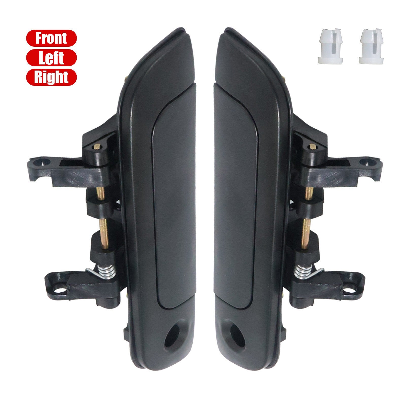 New Door Handle Front Driver Passenger Side Black LH RH For Suzuki Esteem