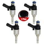 06L906036J New 4X Fuel Injectors Kit For Audi A3 Volkswagen Golf SEAT LEON1.8L