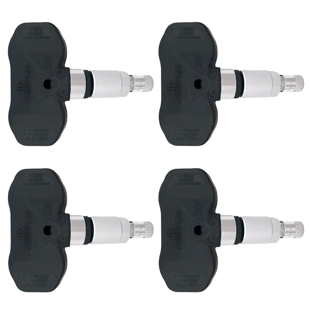 Set of 4 Tire Pressure Sensors TPMS 20925924 For Chevrolet Corvette Buick Saturn