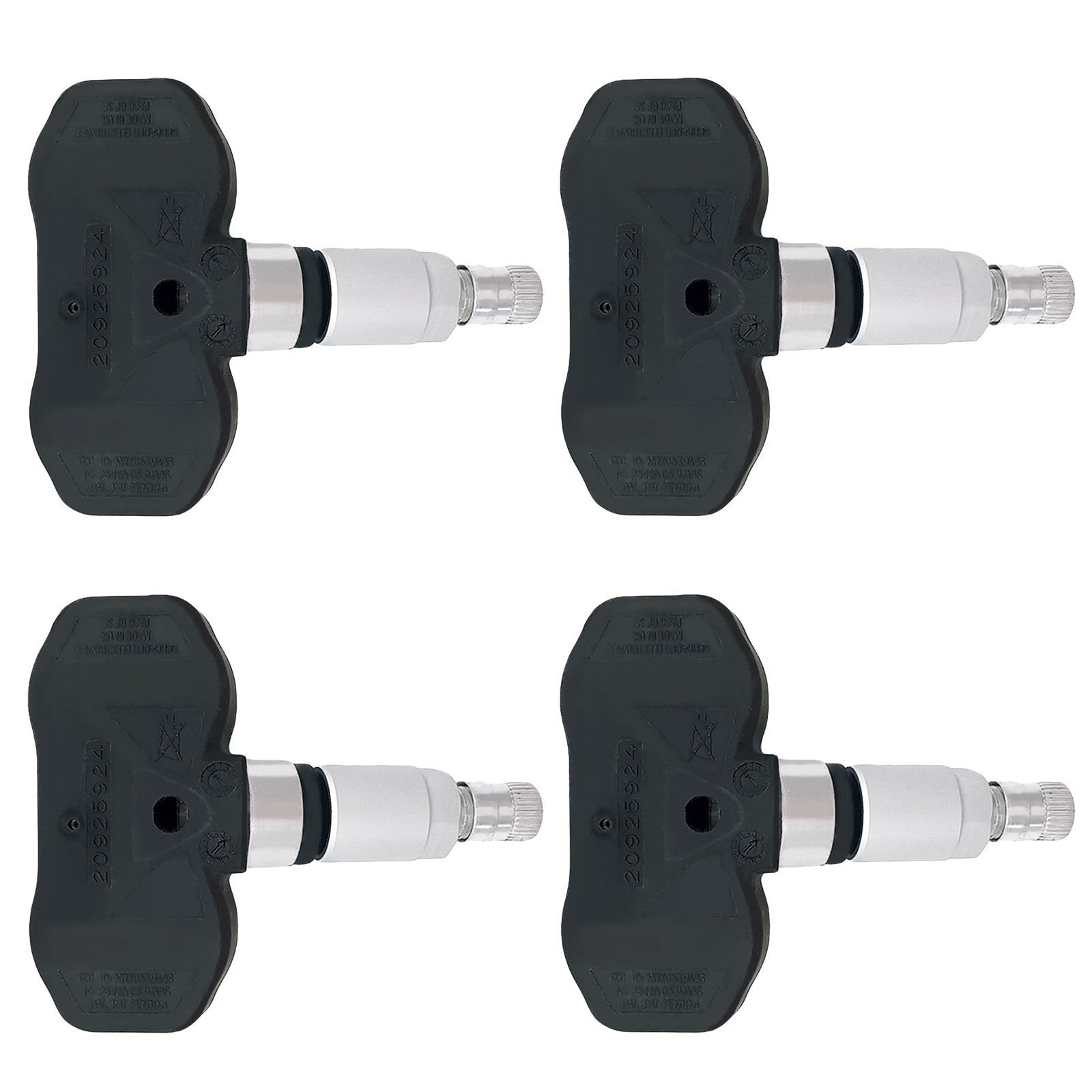 Set of 4 Tire Pressure Sensors TPMS 20925924 For Chevrolet Corvette Buick Saturn