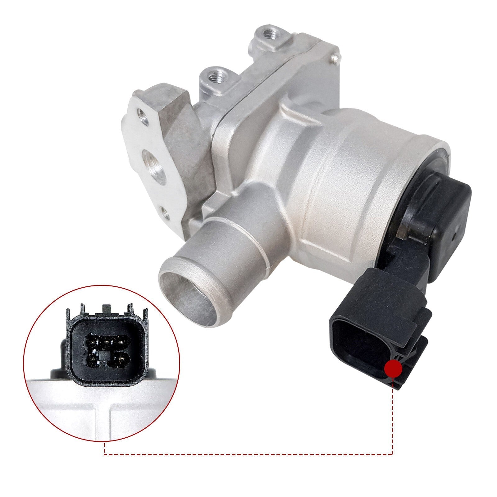 Secondary Air Injection Check Valve for Subaru WRX STI Left 14864AA020