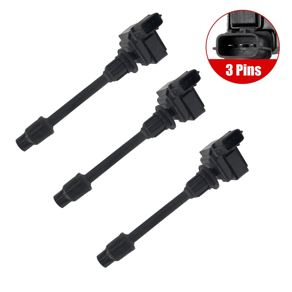 3X Ignition Coil 224482Y006 For Nissan Maxima Infiniti I30 V6 3.0L 2000-2001