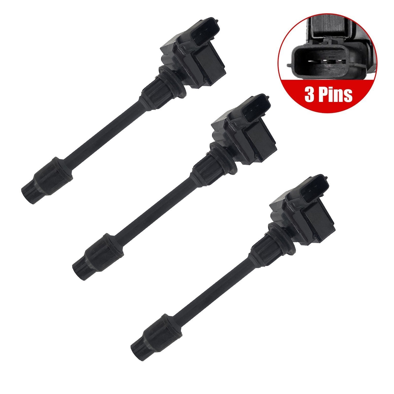 3X Ignition Coil 224482Y006 For Nissan Maxima Infiniti I30 V6 3.0L 2000-2001