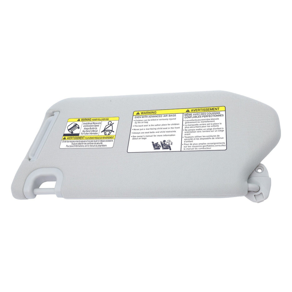 For 2013-18 Nissan Pathfinder Sun Visor w/Light Right Passenger Gray 96400-9PB0A