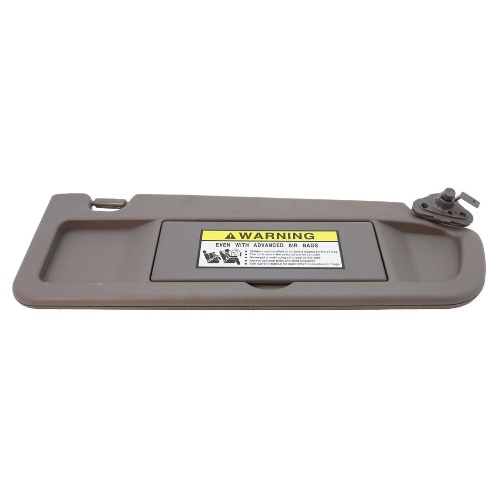 83230SNAA01ZA For 06-11 Honda Civic Passenger Side Grey Sun Visor W/Hanger New
