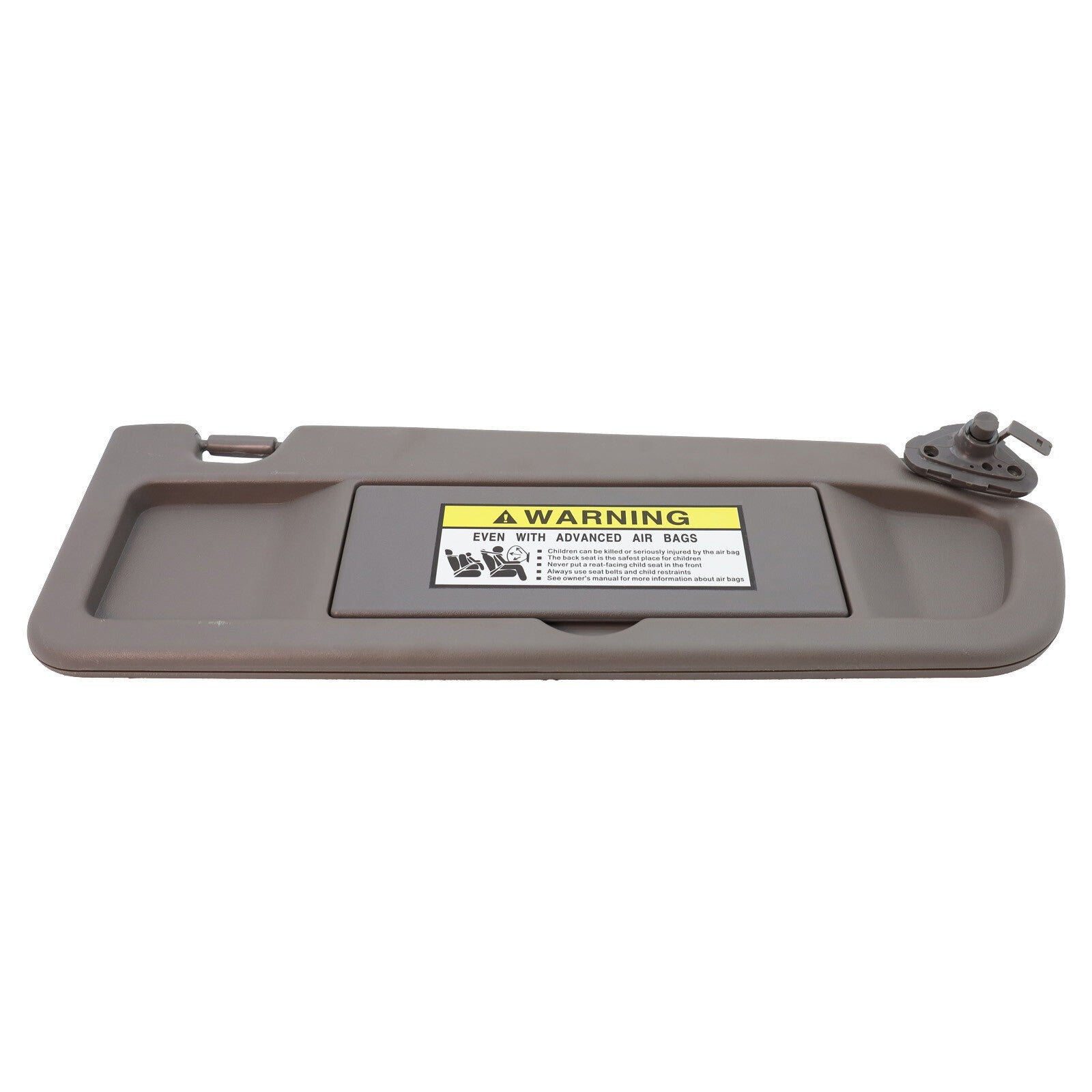 83230SNAA01ZA For 06-11 Honda Civic Passenger Side Grey Sun Visor W/Hanger New