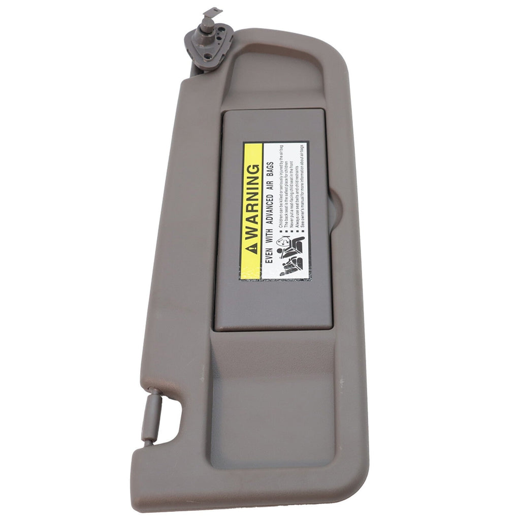 83230SNAA01ZA For 06-11 Honda Civic Passenger Side Grey Sun Visor W/Hanger New