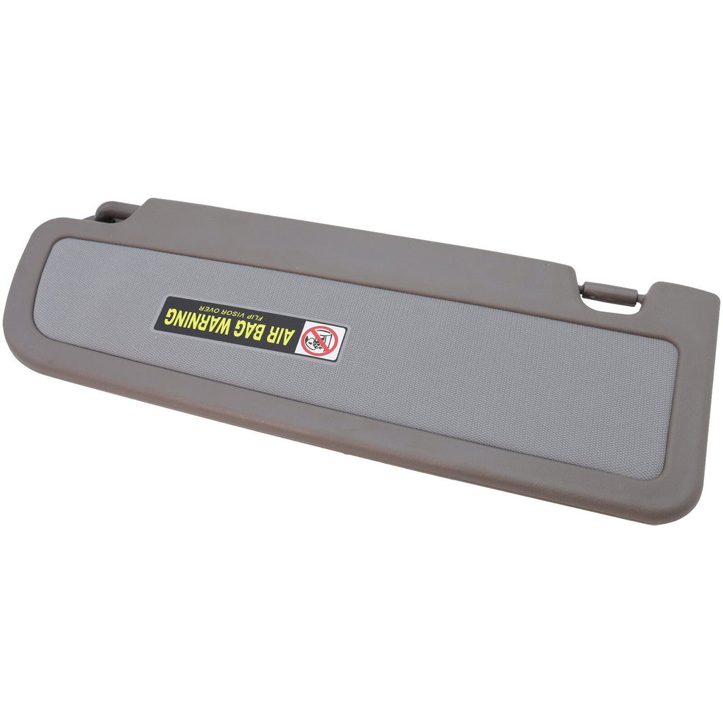 83230SNAA01ZA For 06-11 Honda Civic Passenger Side Grey Sun Visor W/Hanger New