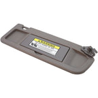 83230SNAA01ZA For 06-11 Honda Civic Passenger Side Grey Sun Visor W/Hanger New