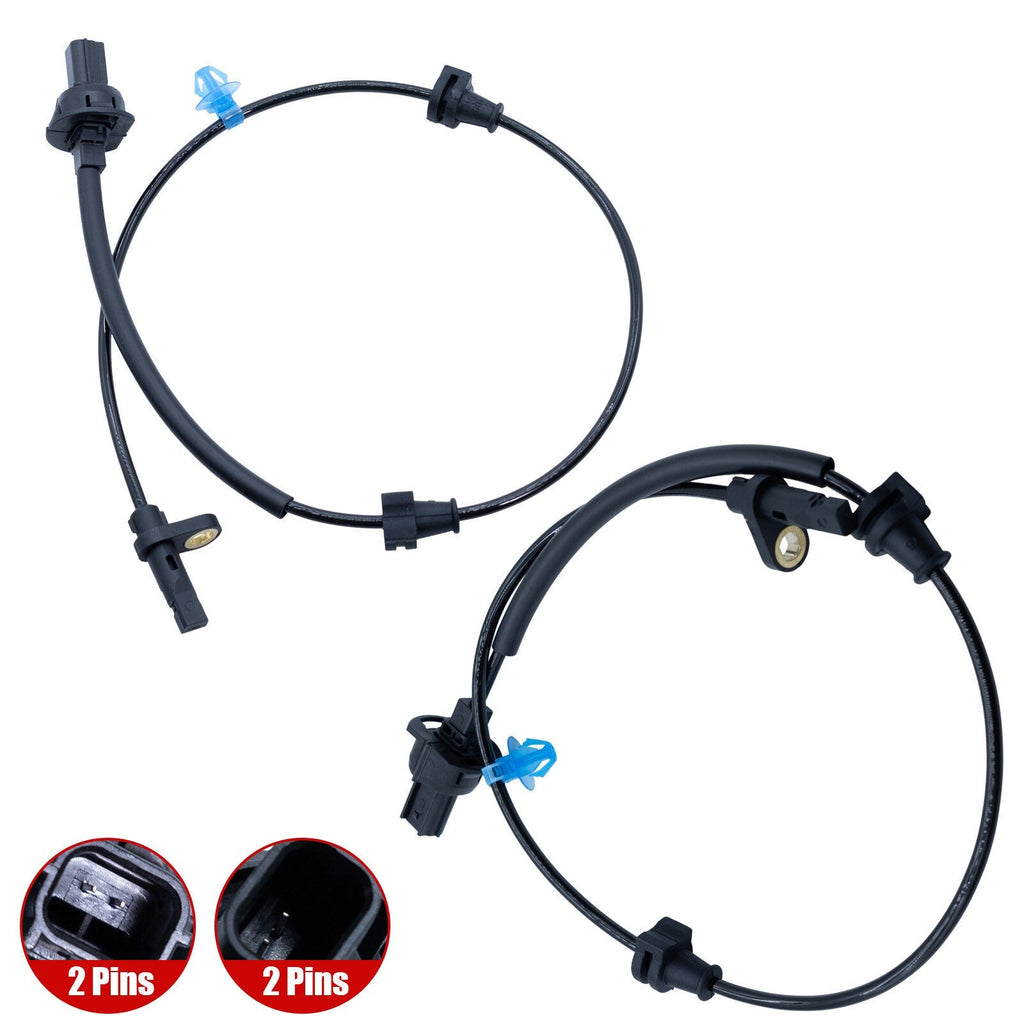 Set of 2 ABS Speed Sensors Front Left-and-Right Left & Right for Honda HR-V Pair