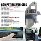 Door Handle Inside Interior Gray Driver Left LH for Chevy GMC Tahoe Suburban