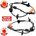 2 ABS Wheel Speed Sensor Rear Right Left Fit Honda Accord 2003-2007 Sedan Coupe