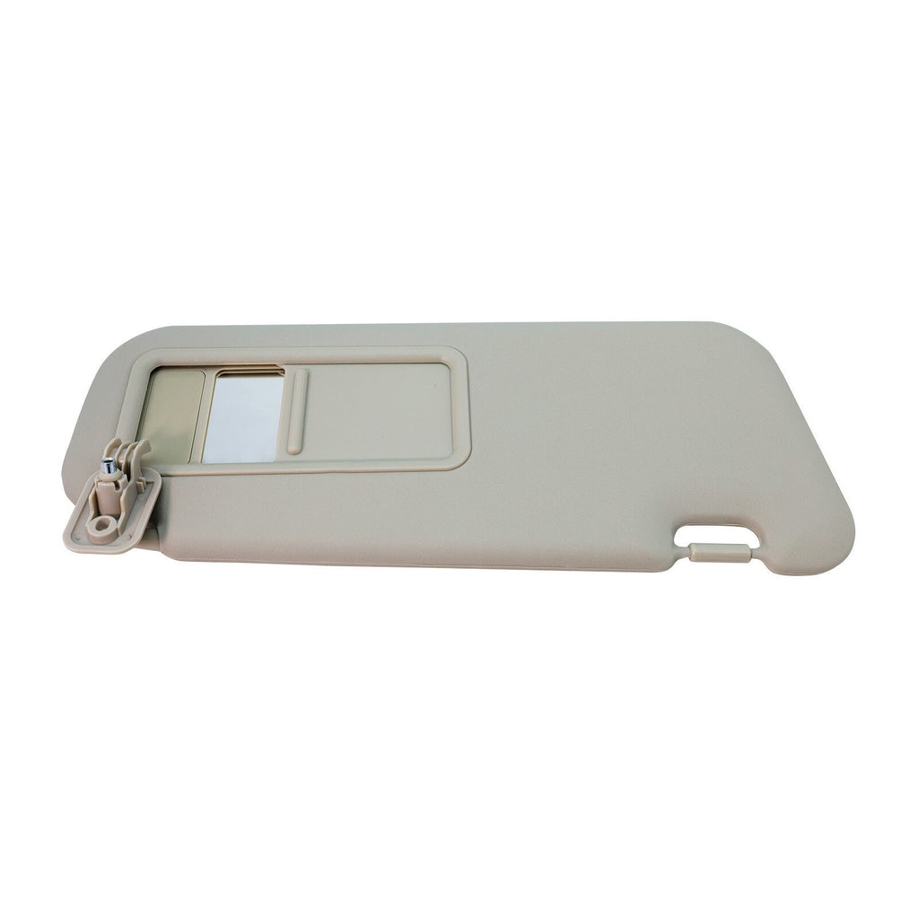 For 2010-2013 Mazda 3 Passenger Side Sun Visor W/Clip Gray BBM269270C75