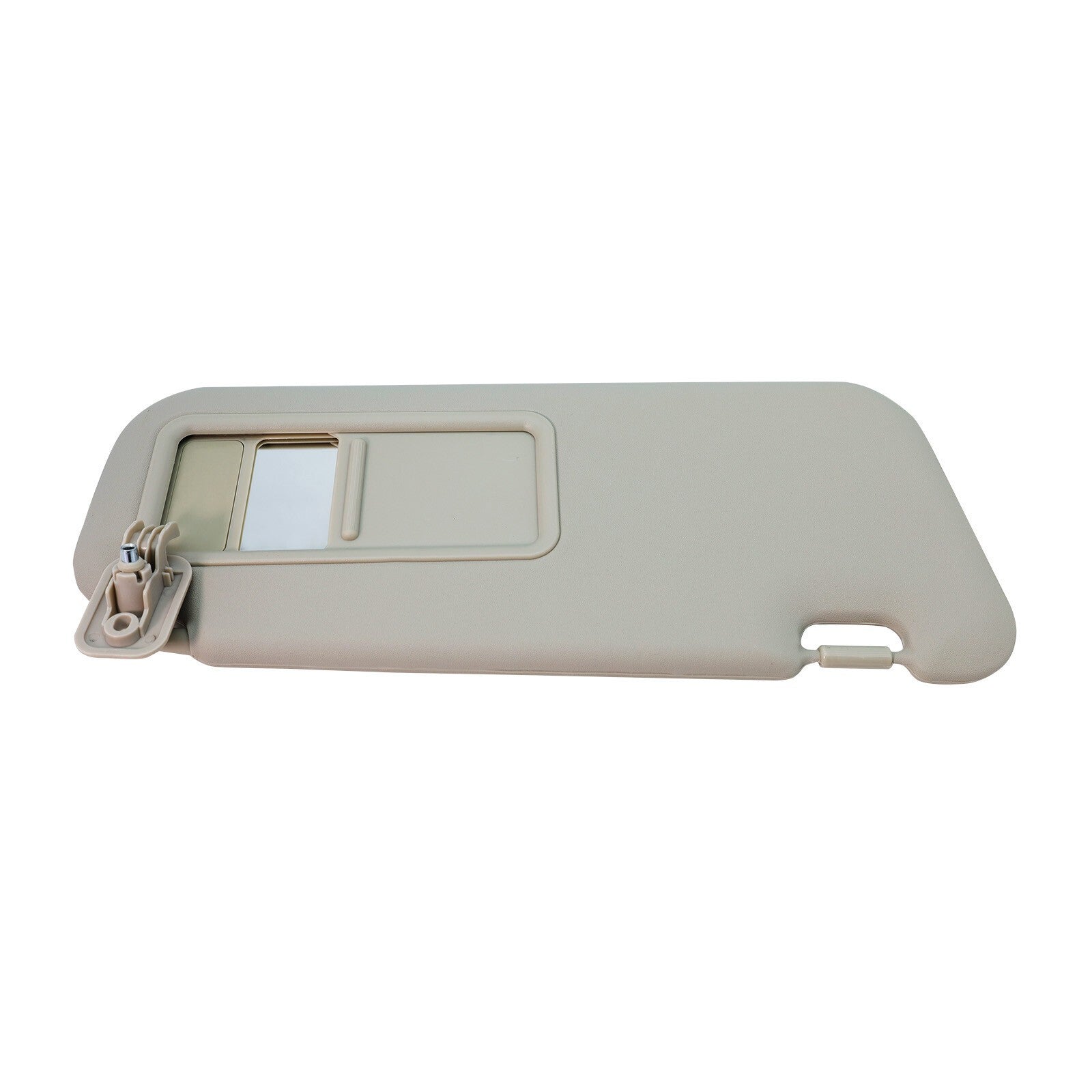 For 2010-2013 Mazda 3 Passenger Side Sun Visor W/Clip Gray BBM269270C75