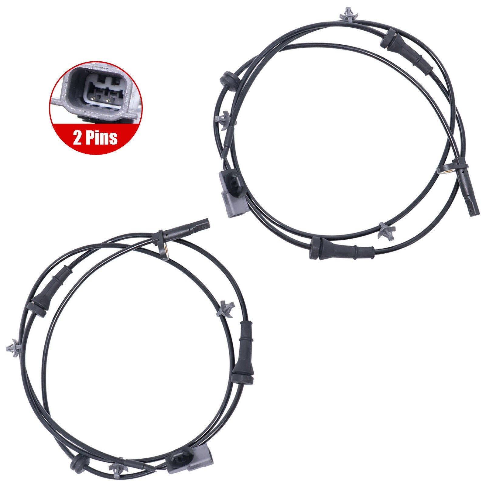 For Nissan Juke Front Driver and Passenger Side 479101KA0A 2x ABS Speed Sensor