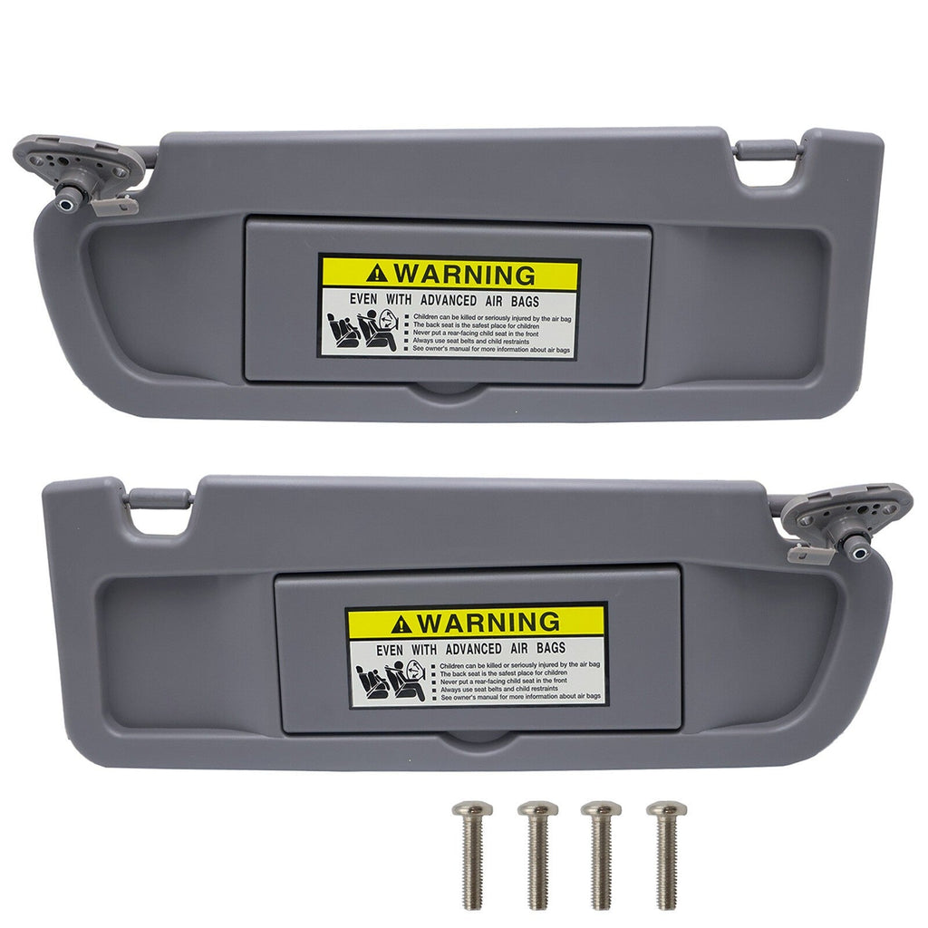 Left Driver & Right Passenger Side 2x Sun Visor Fit For 2006-2011 Honda Civic