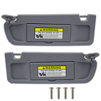 Left Driver & Right Passenger Side 2x Sun Visor Fit For 2006-2011 Honda Civic