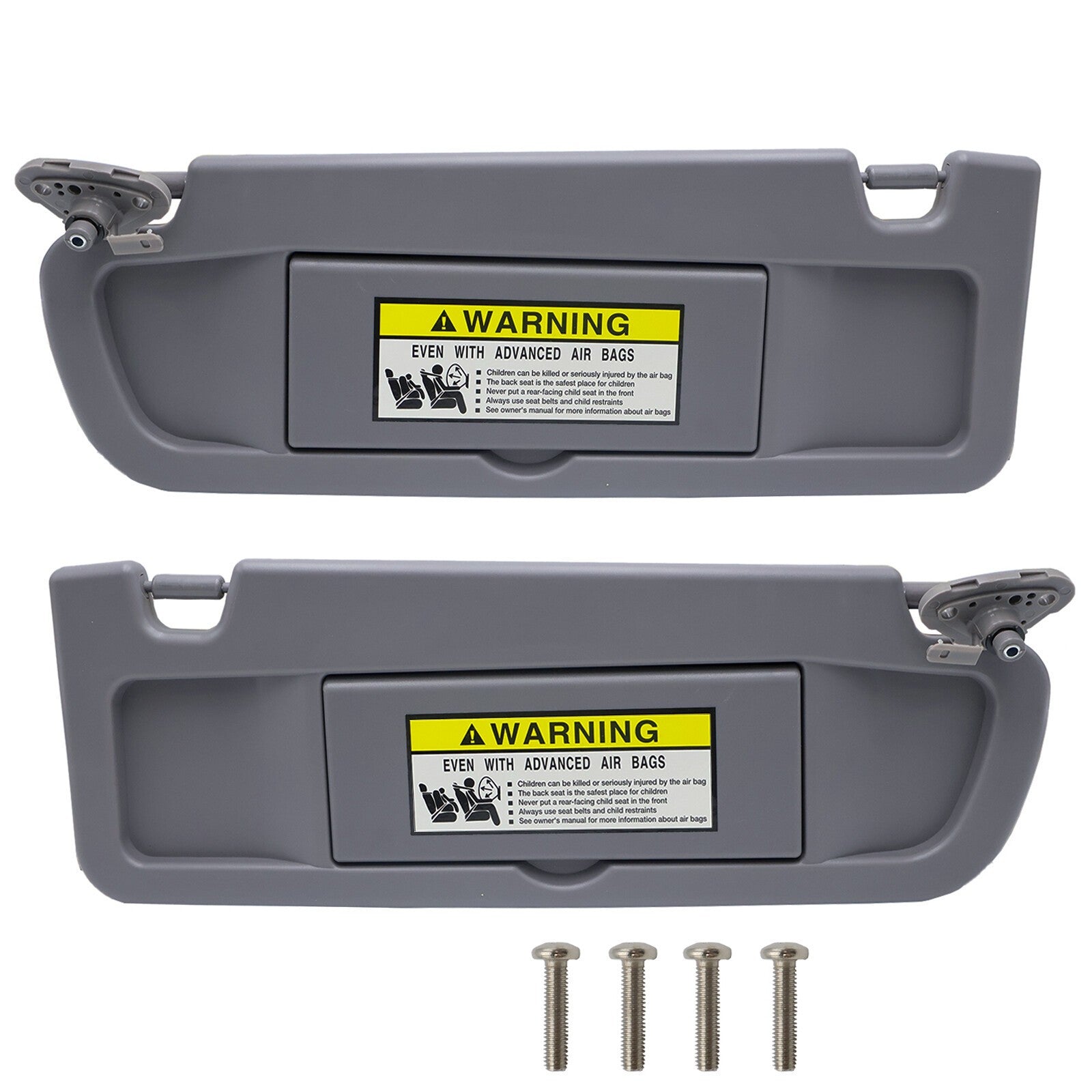 Left Driver & Right Passenger Side 2x Sun Visor Fit For 2006-2011 Honda Civic