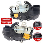 For GMC Sierra Chevy Silverado Door Lock Actuator Latch Front Left & Right Set