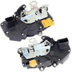 For GMC Sierra Chevy Silverado Door Lock Actuator Latch Front Left & Right Set