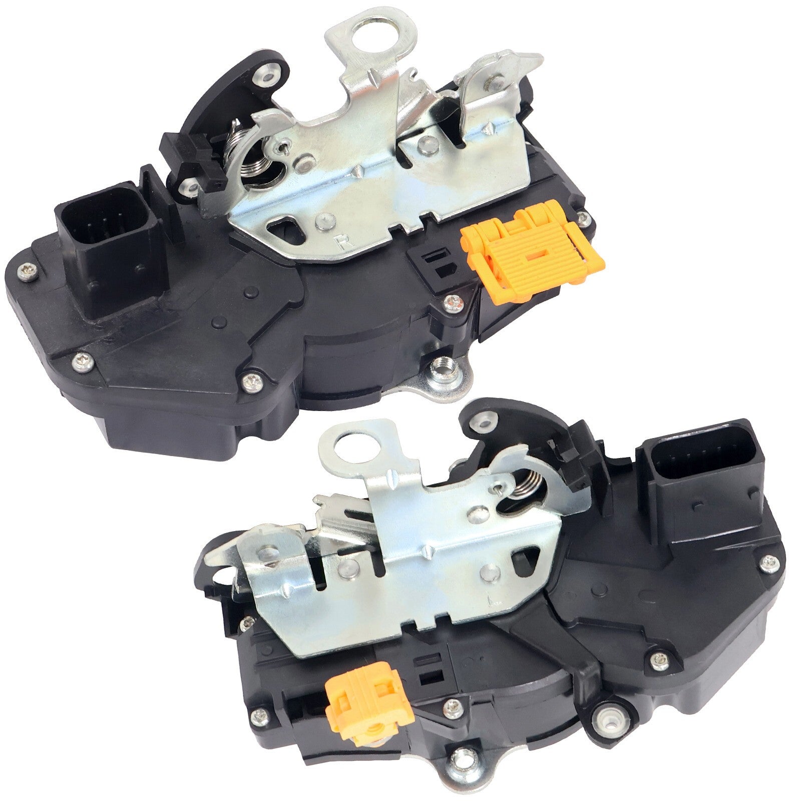 For GMC Sierra Chevy Silverado Door Lock Actuator Latch Front Left & Right Set