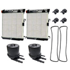2x Diesel Fuel Filter Kit FD4625 New For 2017-2020 Ford F-250 F-350 6.7L
