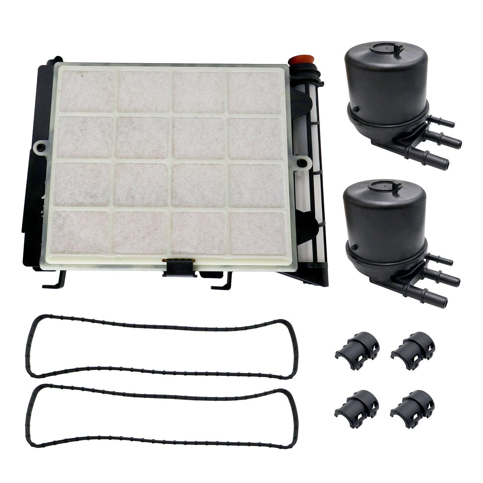 2x Diesel Fuel Filter Kit FD4625 New For 2017-2020 Ford F-250 F-350 6.7L