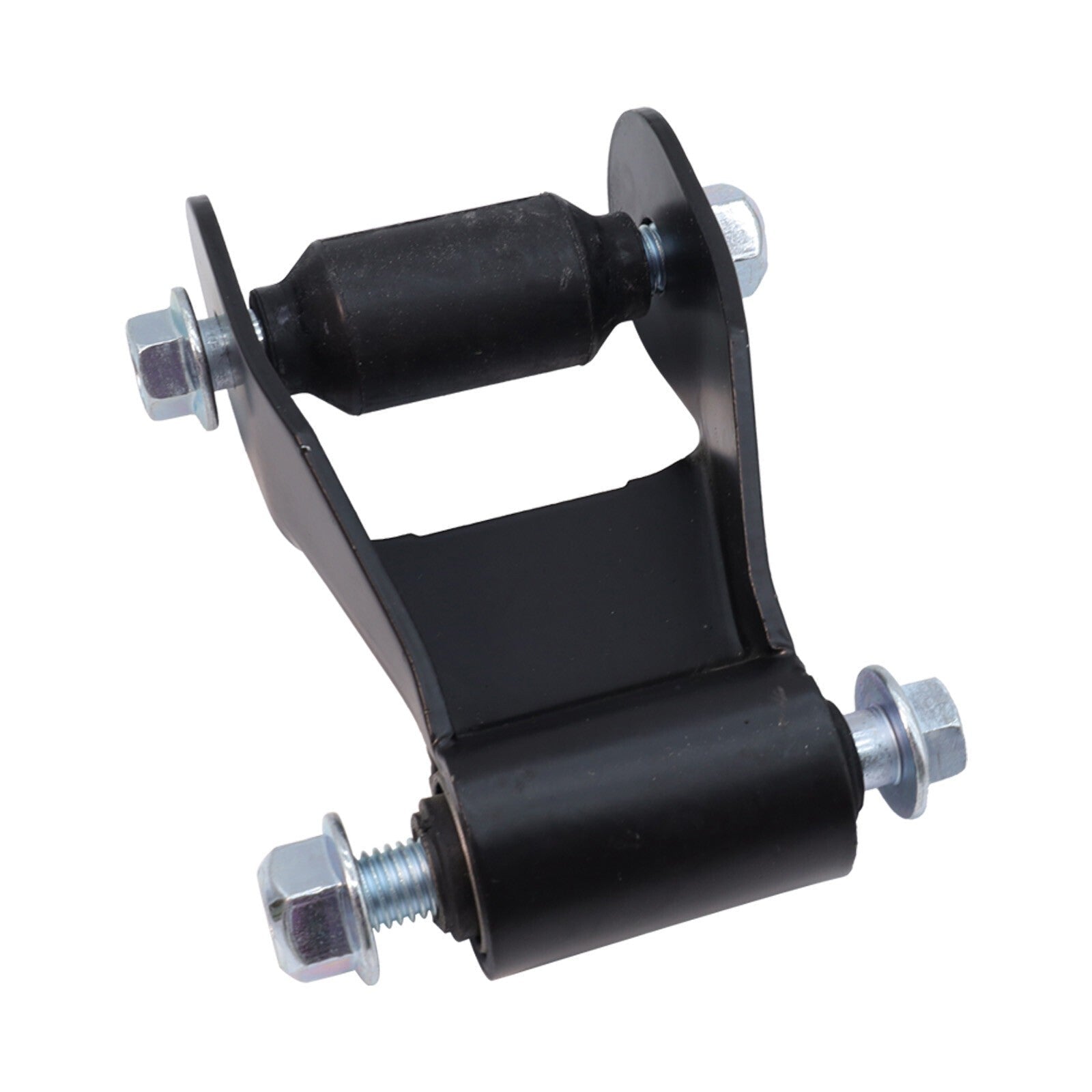 Rear L&R Leaf Spring Shackle Bracket Hanger Kit for 80-97 Ford F150 F250 F350